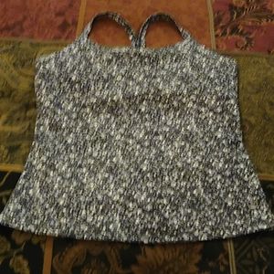 Racetrack Shelf Bra Tank